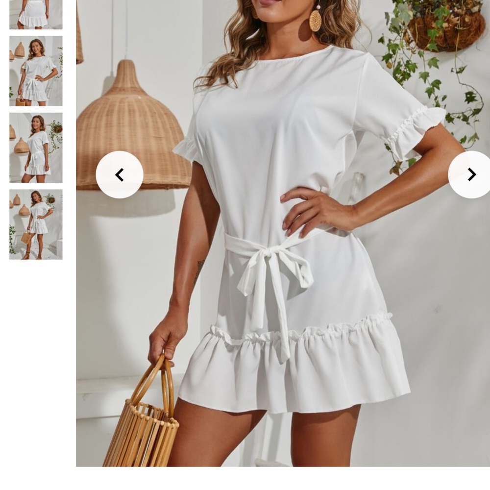 Cute ruffle dress